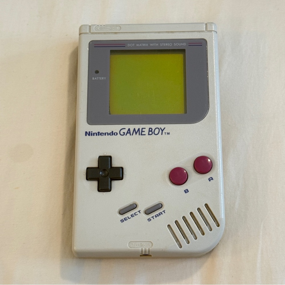 Nintendo Gameboy original 1989 DMG- 01 w/Tetris retro gaming collectible works